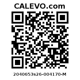 Calevo.com Preisschild 2040653s26-004170-M