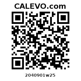 Calevo.com Preisschild 2040901w25
