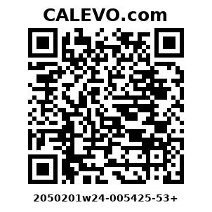 Calevo.com Preisschild 2050201w24-005425-53+