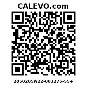 Calevo.com Preisschild 2050205w22-003275-55+