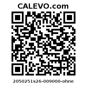 Calevo.com Preisschild 2050251s26-009000-ohne