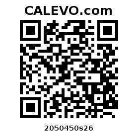 Calevo.com Preisschild 2050450s26