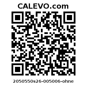 Calevo.com Preisschild 2050550s26-005006-ohne