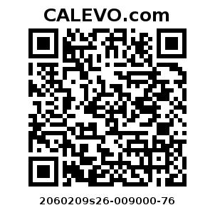 Calevo.com Preisschild 2060209s26-009000-76