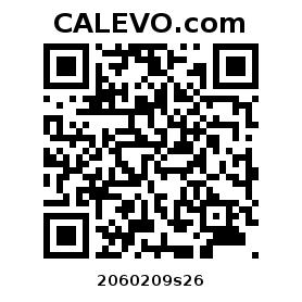 Calevo.com Preisschild 2060209s26
