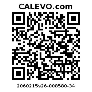 Calevo.com Preisschild 2060215s26-008580-34
