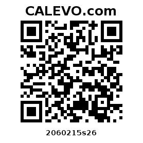 Calevo.com Preisschild 2060215s26