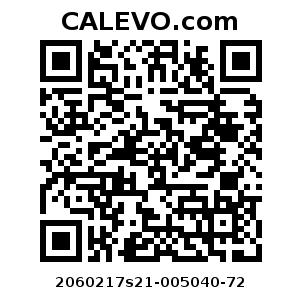 Calevo.com Preisschild 2060217s21-005040-72