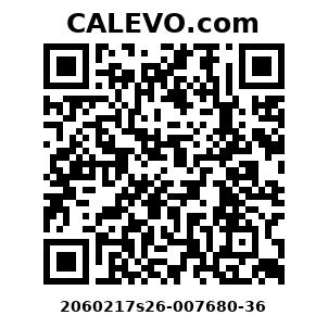 Calevo.com Preisschild 2060217s26-007680-36