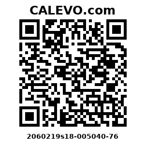 Calevo.com Preisschild 2060219s18-005040-76