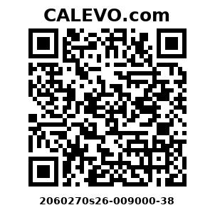 Calevo.com Preisschild 2060270s26-009000-38
