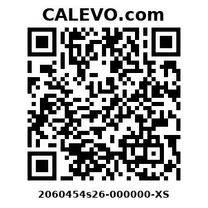 Calevo.com Preisschild 2060454s26-000000-XS