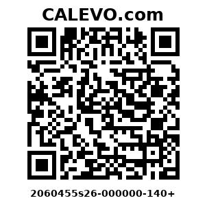 Calevo.com Preisschild 2060455s26-000000-140+