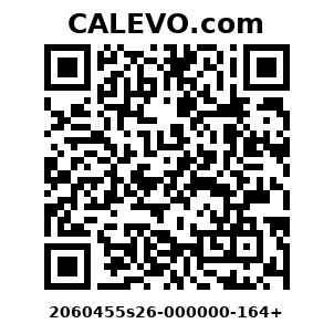Calevo.com Preisschild 2060455s26-000000-164+
