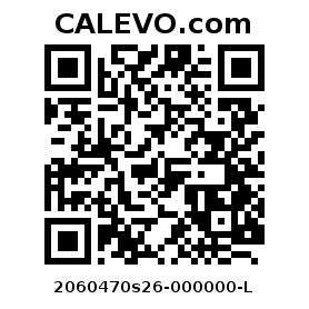 Calevo.com Preisschild 2060470s26-000000-L