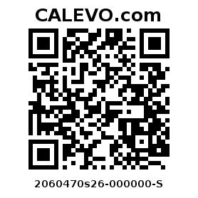 Calevo.com Preisschild 2060470s26-000000-S