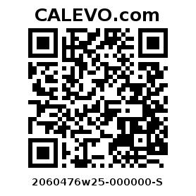 Calevo.com Preisschild 2060476w25-000000-S