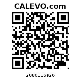 Calevo.com Preisschild 2080115s26
