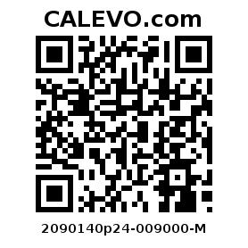 Calevo.com Preisschild 2090140p24-009000-M
