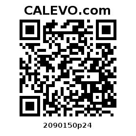 Calevo.com Preisschild 2090150p24