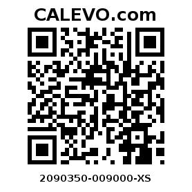 Calevo.com Preisschild 2090350-009000-XS