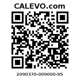 Calevo.com Preisschild 2090370-009000-XS