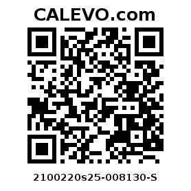 Calevo.com Preisschild 2100220s25-008130-S