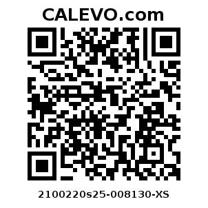 Calevo.com Preisschild 2100220s25-008130-XS