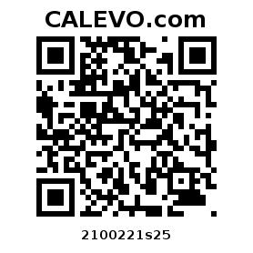 Calevo.com Preisschild 2100221s25
