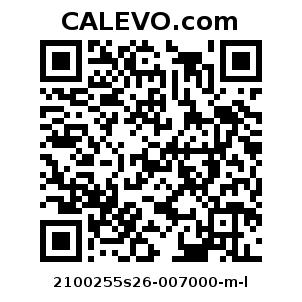 Calevo.com Preisschild 2100255s26-007000-m-l