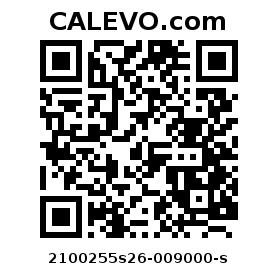 Calevo.com Preisschild 2100255s26-009000-s
