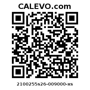 Calevo.com Preisschild 2100255s26-009000-xs