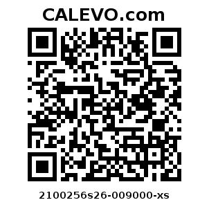 Calevo.com Preisschild 2100256s26-009000-xs