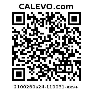 Calevo.com Preisschild 2100260s24-110031-xxs+