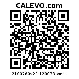 Calevo.com Preisschild 2100260s24-120038-xxs+