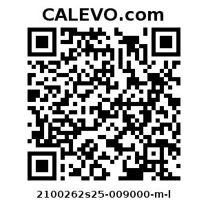 Calevo.com Preisschild 2100262s25-009000-m-l