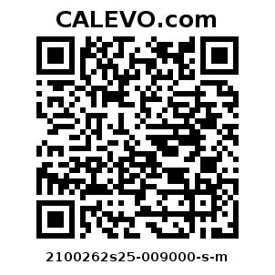 Calevo.com Preisschild 2100262s25-009000-s-m