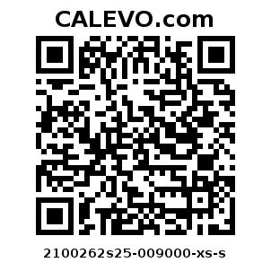 Calevo.com Preisschild 2100262s25-009000-xs-s