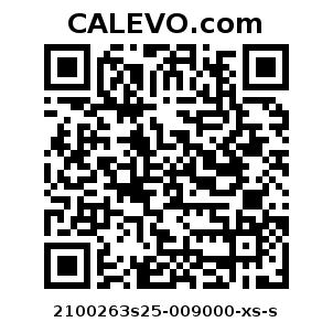 Calevo.com Preisschild 2100263s25-009000-xs-s