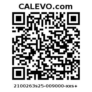 Calevo.com Preisschild 2100263s25-009000-xxs+