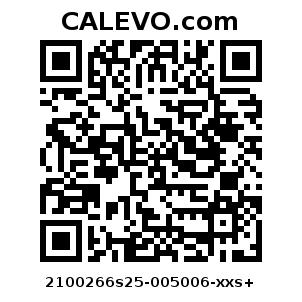 Calevo.com Preisschild 2100266s25-005006-xxs+