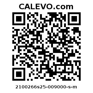 Calevo.com Preisschild 2100266s25-009000-s-m