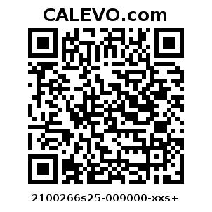 Calevo.com Preisschild 2100266s25-009000-xxs+