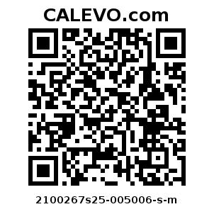 Calevo.com Preisschild 2100267s25-005006-s-m