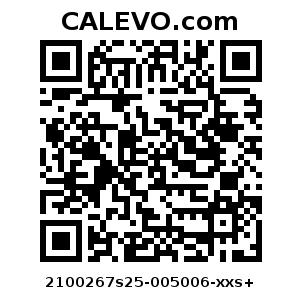 Calevo.com Preisschild 2100267s25-005006-xxs+