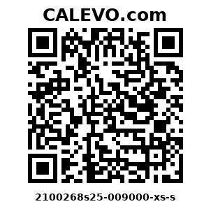 Calevo.com Preisschild 2100268s25-009000-xs-s
