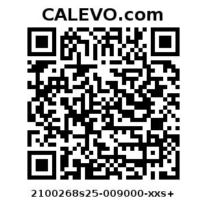 Calevo.com Preisschild 2100268s25-009000-xxs+