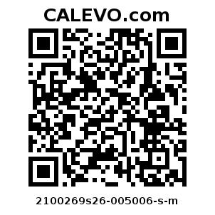 Calevo.com Preisschild 2100269s26-005006-s-m