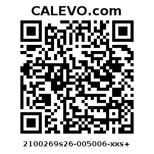 Calevo.com Preisschild 2100269s26-005006-xxs+