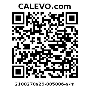 Calevo.com Preisschild 2100270s26-005006-s-m